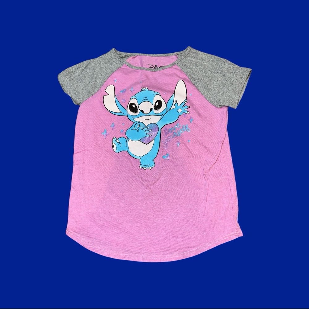 Disneys Stitch Short Sleeve Tee (6X)